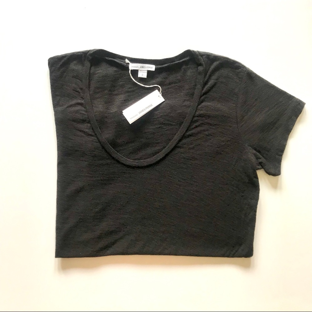 JAMES PERSE “Standard” Black Top
